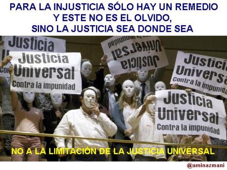 SI A LA JUSTICIA UNIVERSAL!!!